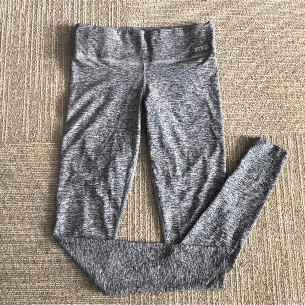 Pink Yoga Victoria’s Secret Heather Gray Leggings size XS